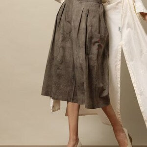 Indigo Hand Block Print Straight Sustainable Tunic Top with Pockets/ Skirt/ Mini Dress/Jacket/ Organic Cotton/ Dabu Print