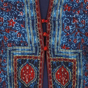 Pure Cotton Ethnic Motifs Printed A-Line Block Print Sanganeri Kurta/ Linen Kurta/