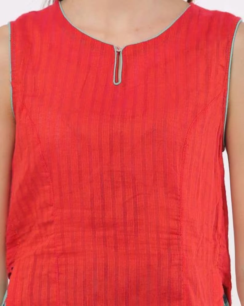 Ethnic cotton flare kurta/ long tunic/ long dress/ long shirt/ Summer/ batik print/Bollywood/handmade/ Block Print/Dabu Print