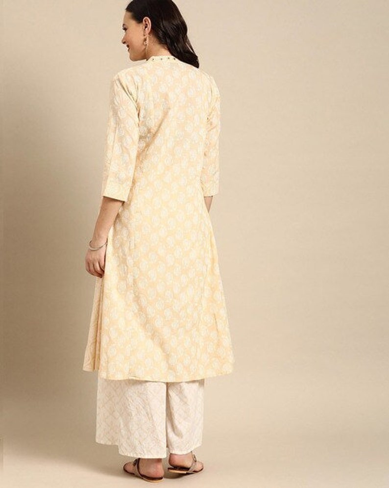 Linen Dress/ Linen Dress/ Long Shift Dress with Tucks/Straight Cotton Kurta (long tunics).