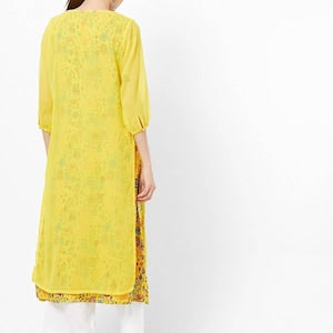 Organic Cotton/ Long Kurta /Tunic/ Hand Woven/ Natural Dyes/ Handloom/ Indian Fashion/ Chikankari/ Embroidered/ Batik Print/ Thread Work/