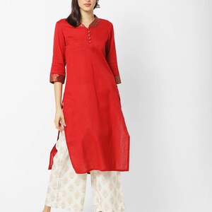 Cotton Salwar Kameez/ Ethnic Long Dress/ Palazzo Pant/Shirt Dress/ Kurti/ Hand Block/ Batik Print/ Floral Print/