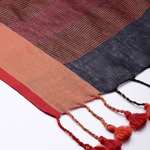 Handloom stoles/ shawl with natural dyes/Woven Embroidered from Kullu Himachal Pradesh/ India/ Ethnic/Zari Border/