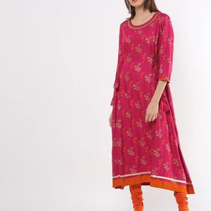 Cotton Salwar Kameez/ Ethnic Long Dress/ Palazzo Pant/Shirt Dress/ Kurti/ Hand Block/ Batik Print/ Floral Print/