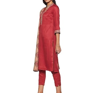 Salwar Kurta/Cotton/palazzo pant /Tunic/Long Dress/Batik Print/Bollywood/Handmade/Tassel/Bohemian/Traditional/India/Summer/Textiles/