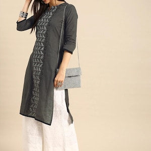 Handloom/Khadi/Cotton /Kurta /Tunic/Handmade /Ethnic /Vintage /India /Anarkali /Bollywood /