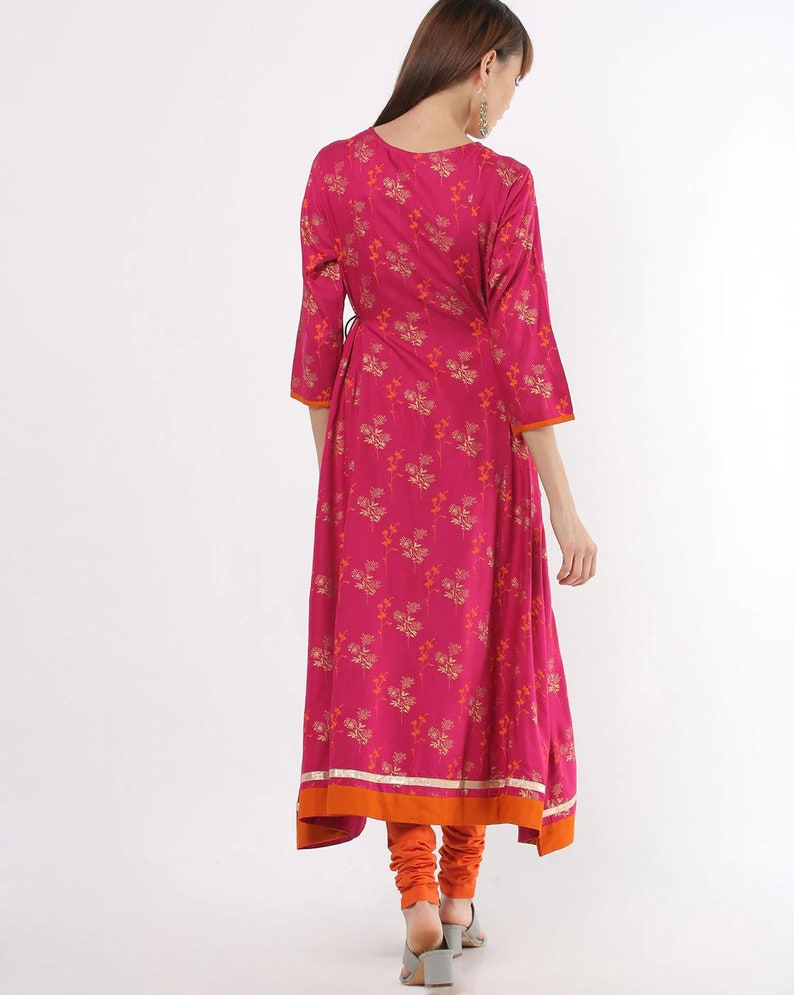 Cotton Salwar Kameez/ Ethnic Long Dress/ Palazzo Pant/Shirt Dress/ Kurti/ Hand Block/ Batik Print/ Floral Print/