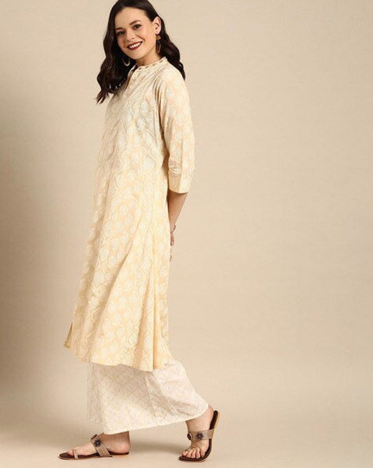 Linen Dress/ Linen Dress/ Long Shift Dress with Tucks/Straight Cotton Kurta (long tunics).