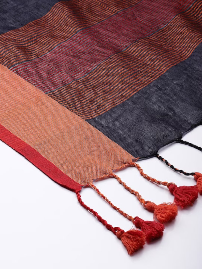 Handloom stoles/ shawl with natural dyes/Woven Embroidered from Kullu Himachal Pradesh/ India/ Ethnic/Zari Border/