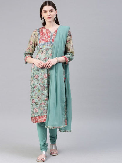 Cotton Kurta Set/Long Dress Linen Dress/Embroidered/Dabu Block Print/ Handloom/