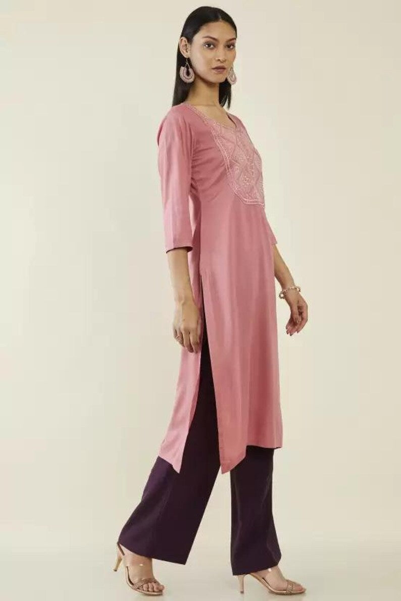 Linen long Shirt Dress/ Silk Slip Dress/Long midcalf belt dress/V-Neck Linen Dress/Dress with pocket/ Shift Dress with Tucks/Tunic/