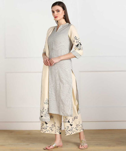 Organic cotton Kurta Set/ Long Dress/ Tunic/Dabu Print-Ethnic-Bollywood style/Boho/ Rajasthani/