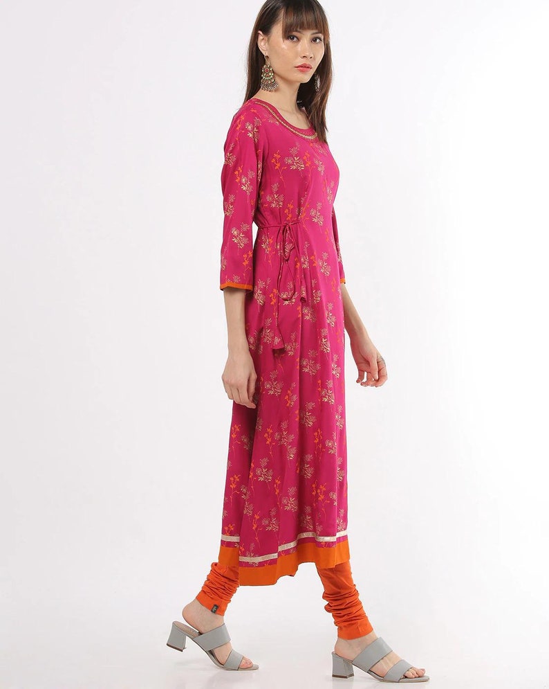 Cotton Salwar Kameez/ Ethnic Long Dress/ Palazzo Pant/Shirt Dress/ Kurti/ Hand Block/ Batik Print/ Floral Print/