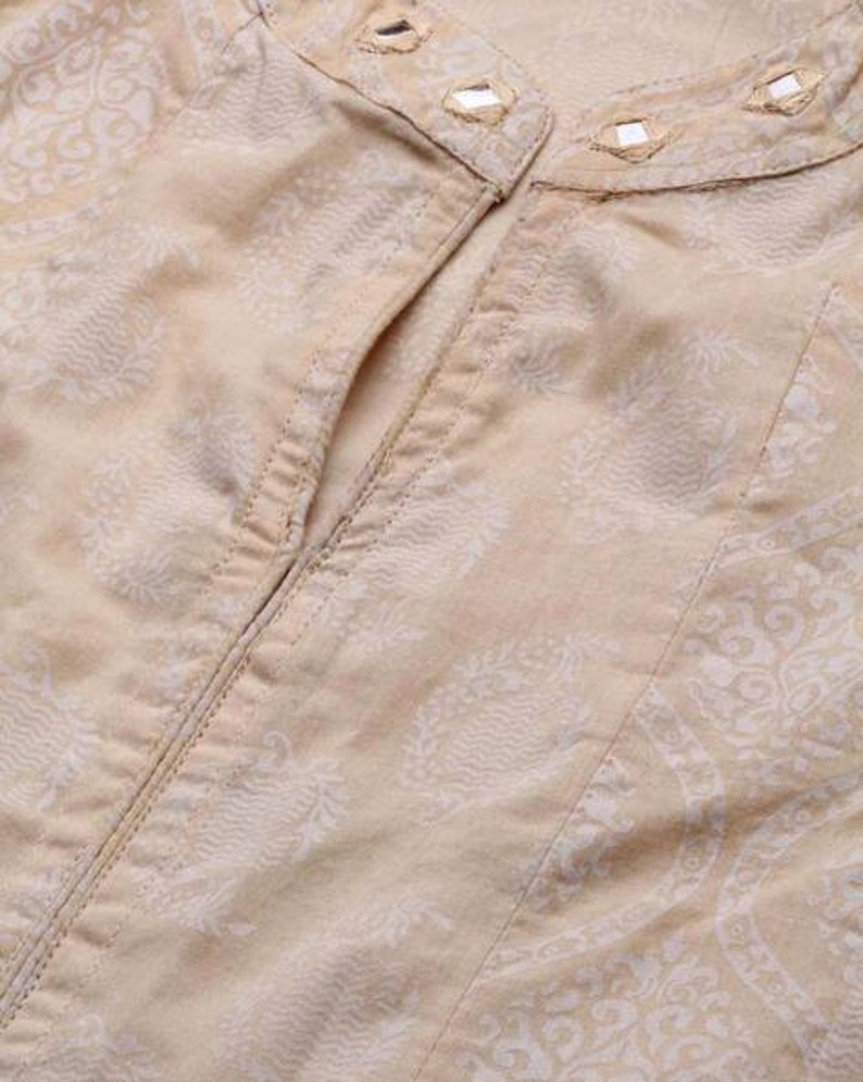 Linen Dress/ Linen Dress/ Long Shift Dress with Tucks/Straight Cotton Kurta (long tunics).