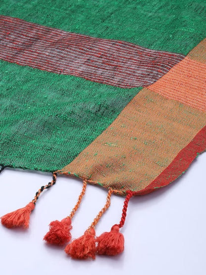 Handloom stoles/ shawl with natural dyes/Woven Embroidered from Kullu Himachal Pradesh/ India/ Ethnic/Zari Border/